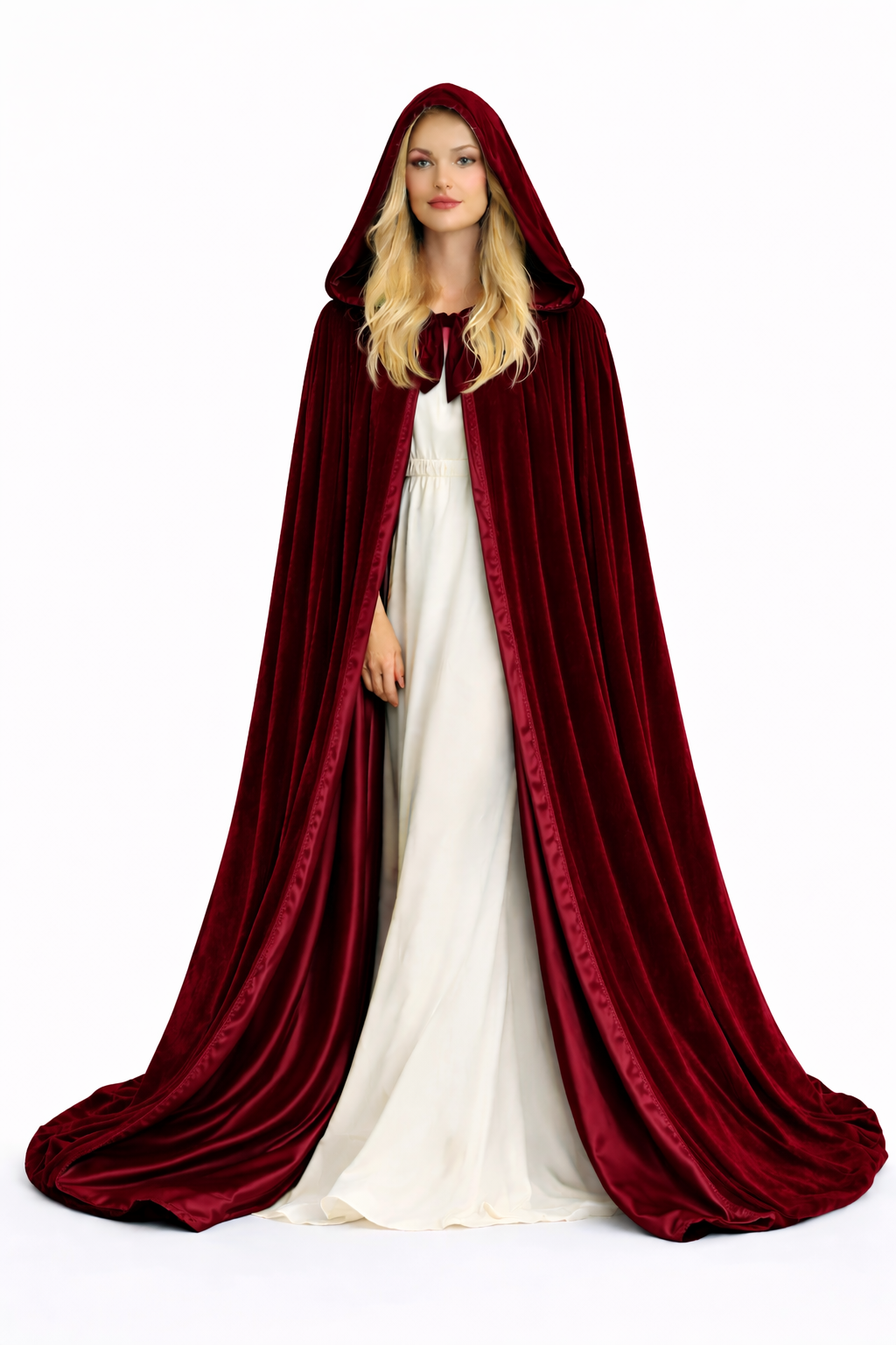 Lined Velvet Cloak - Image 89