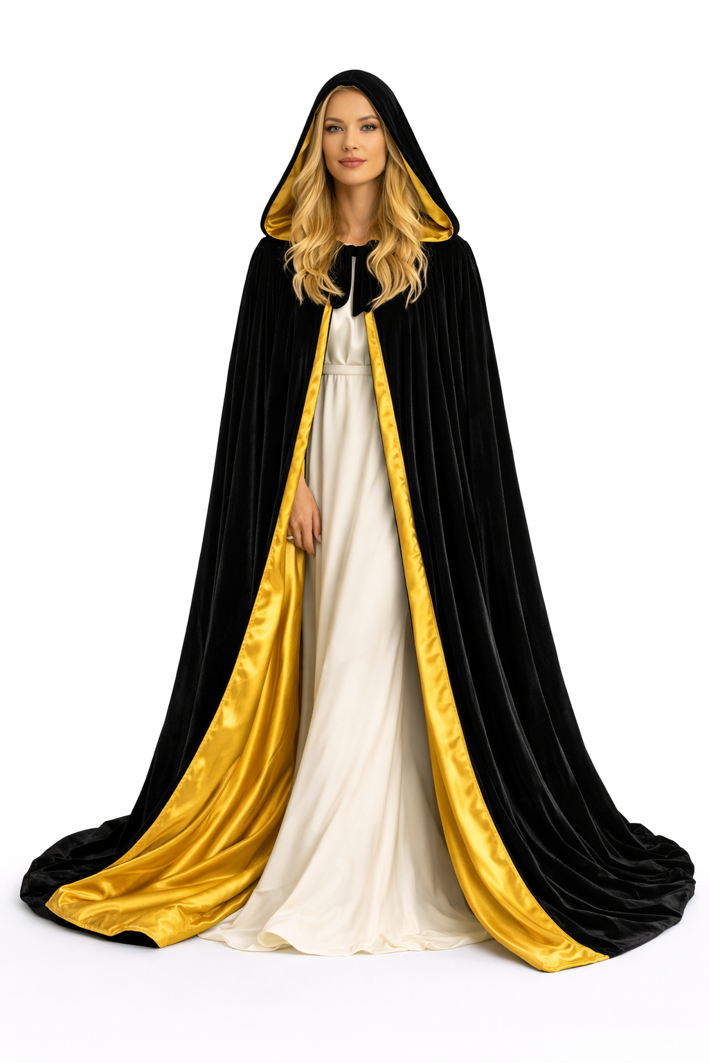 Lined Velvet Cloak - Image 22