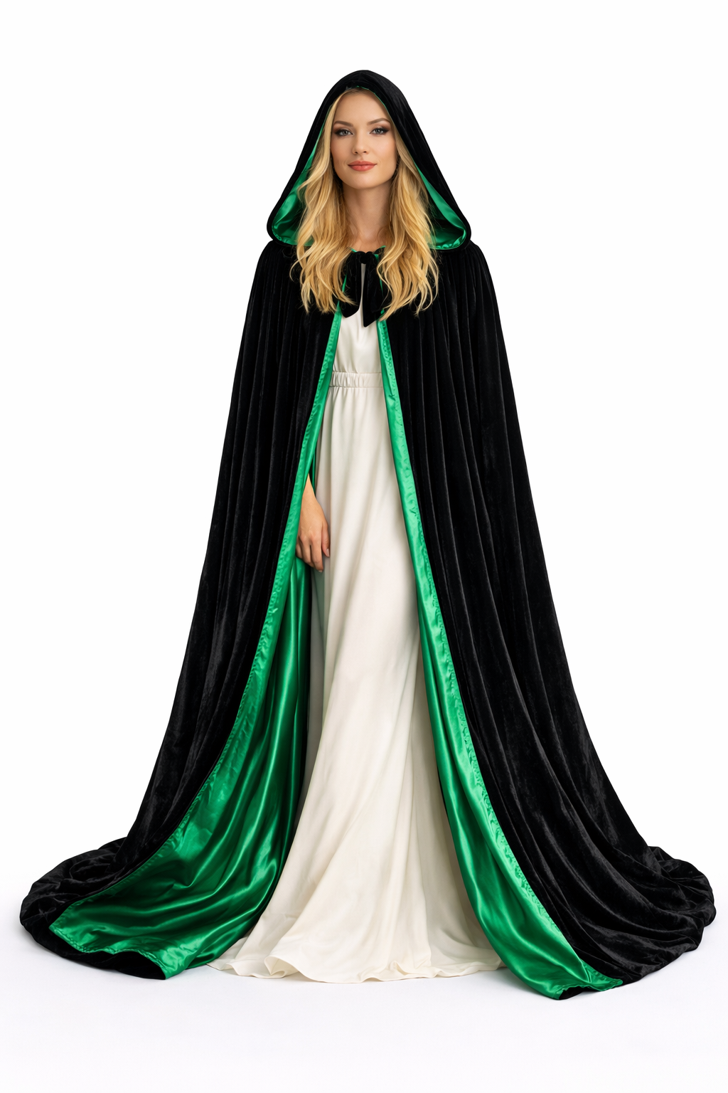 Lined Velvet Cloak - Image 34