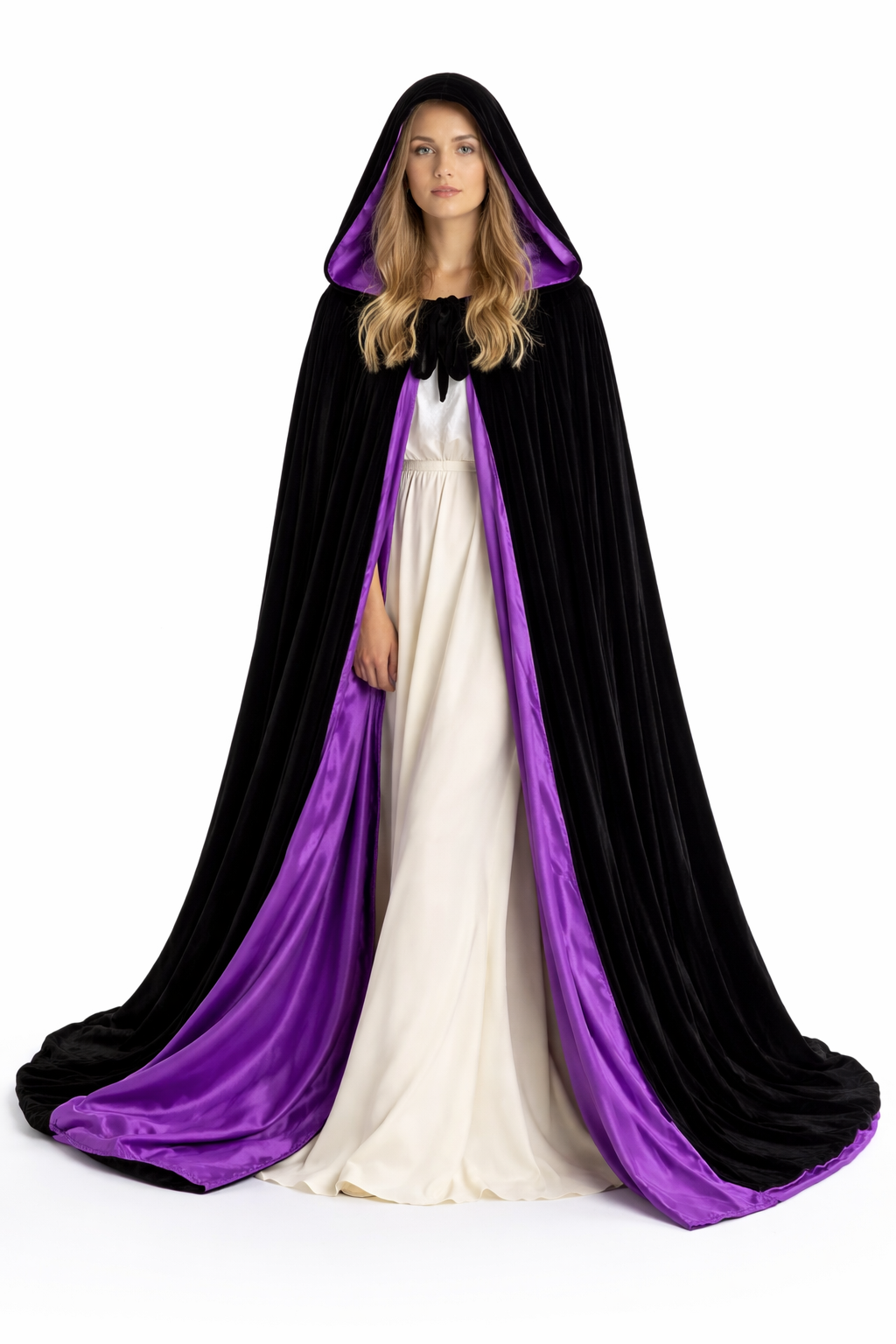 Lined Velvet Cloak - Image 11