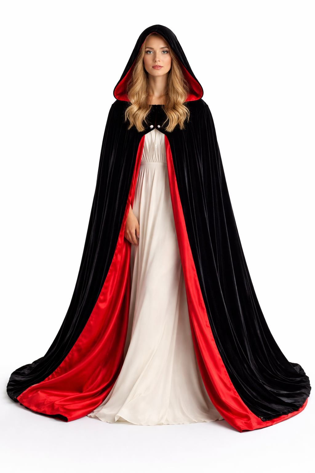 Lined Velvet Cloak - Image 15