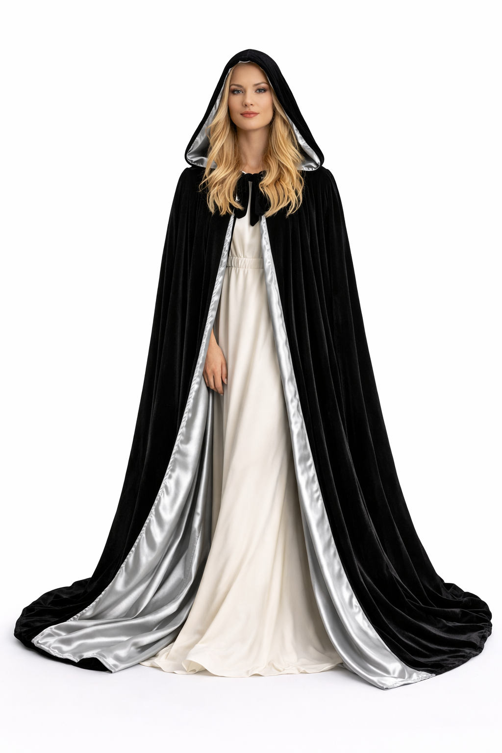 Lined Velvet Cloak - Image 30