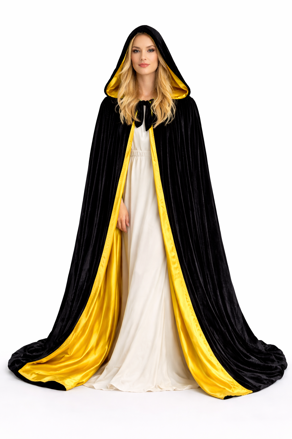 Lined Velvet Cloak - Image 38
