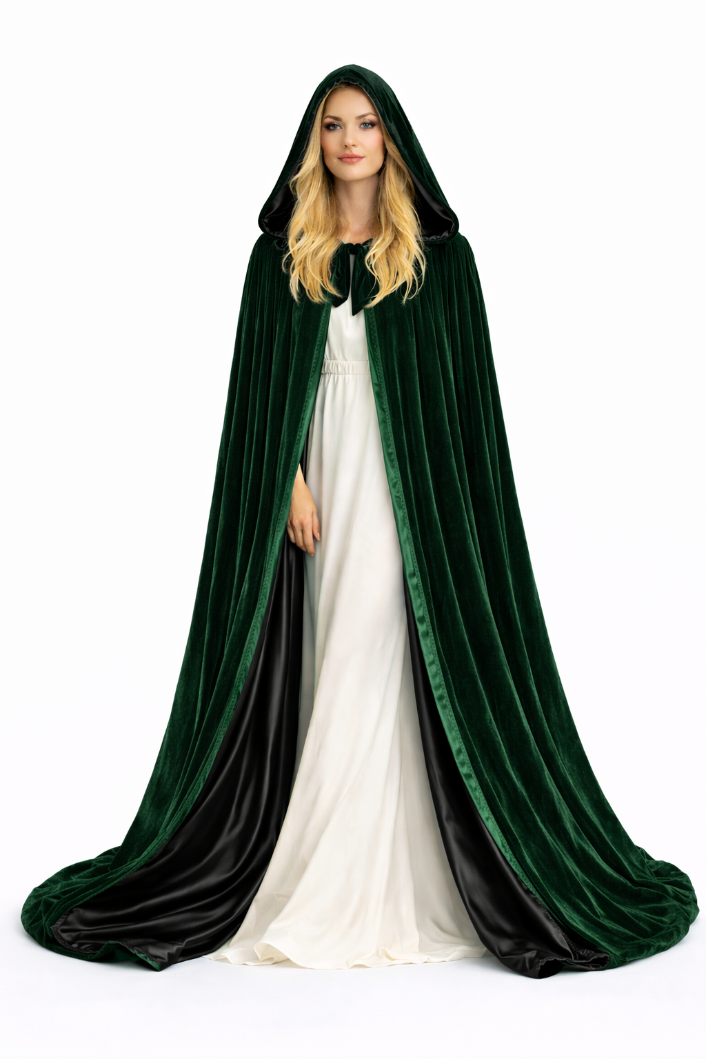 Lined Velvet Cloak - Image 69