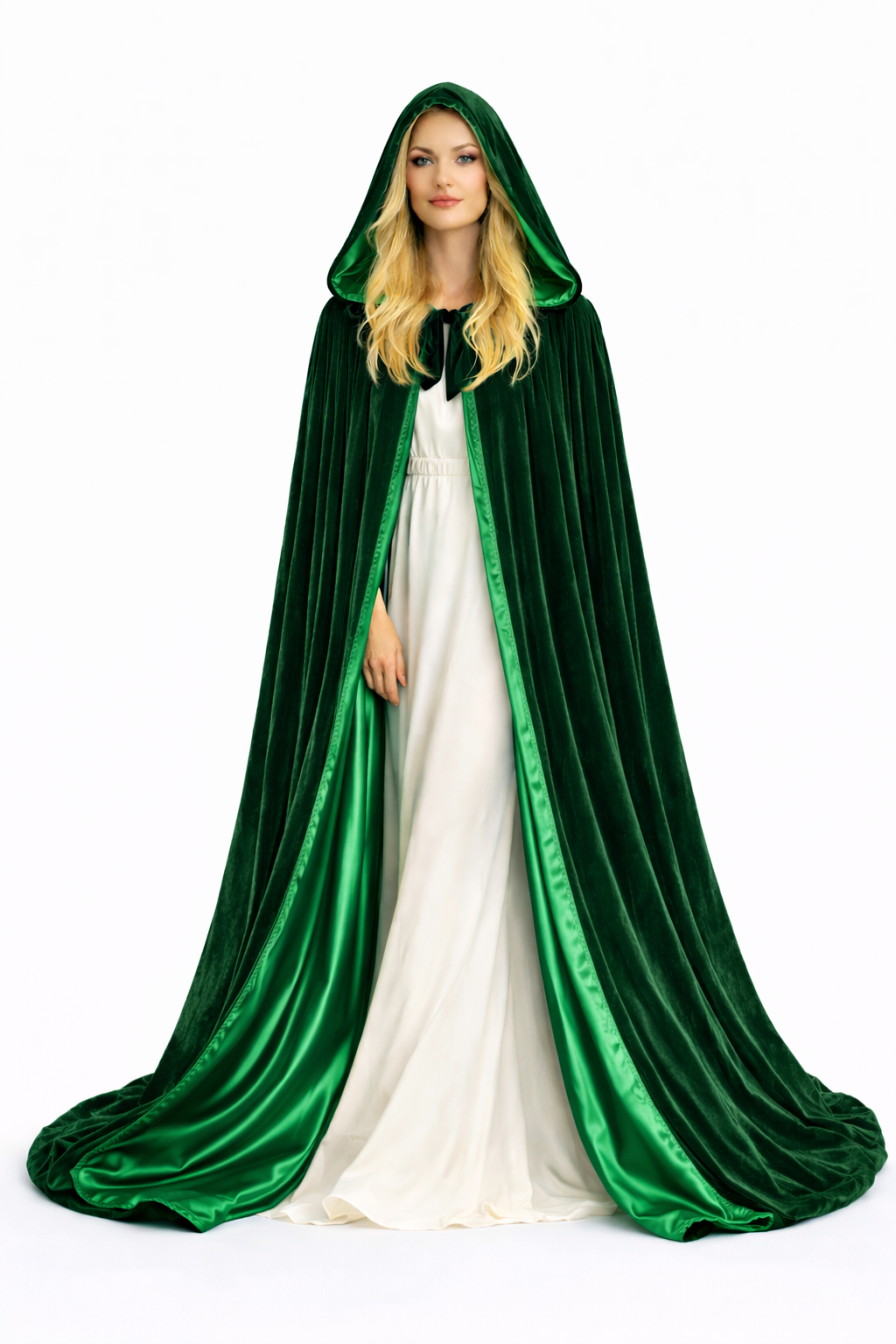 Lined Velvet Cloak - Image 73