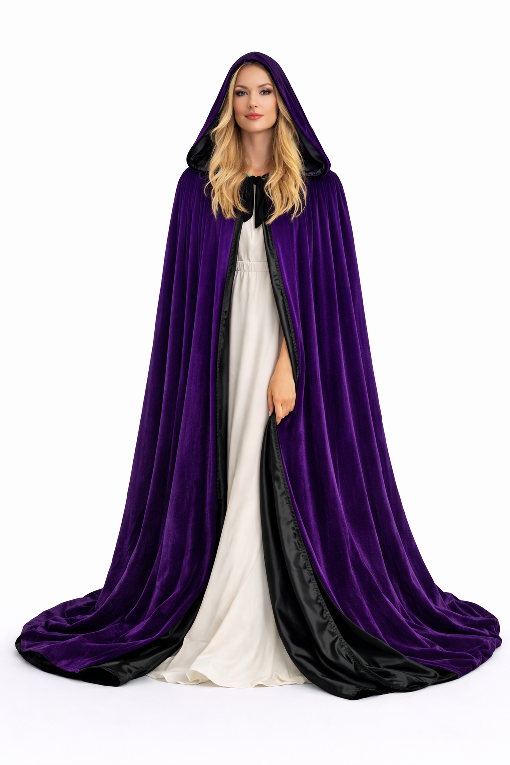 Lined Velvet Cloak - Image 41