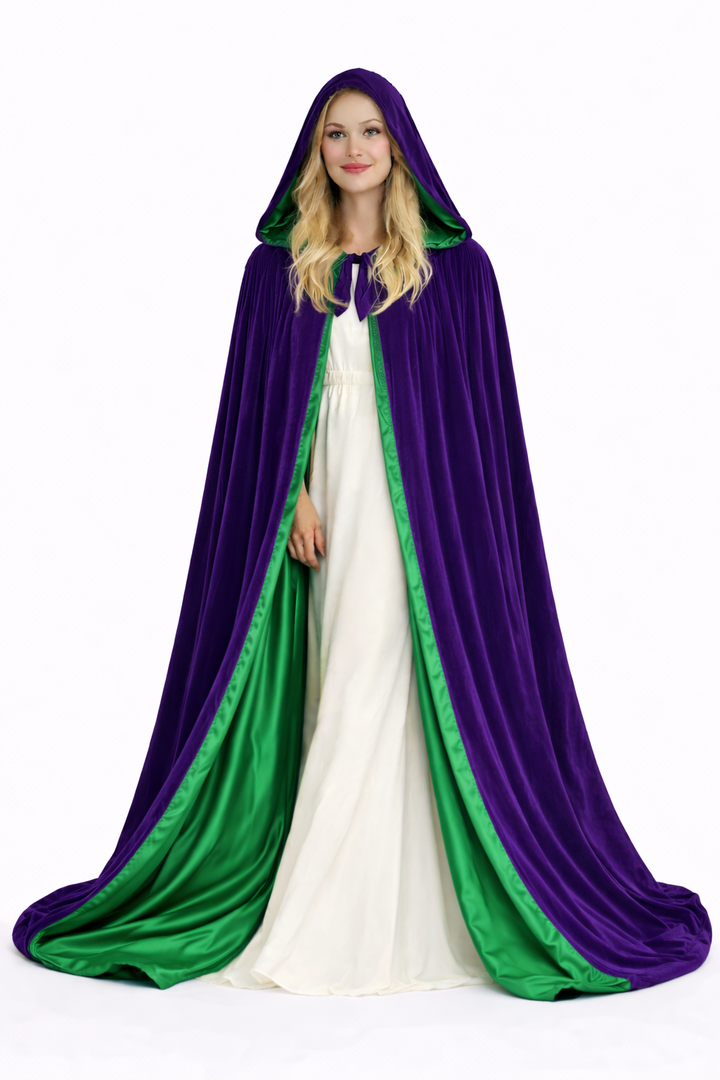 Lined Velvet Cloak - Image 45