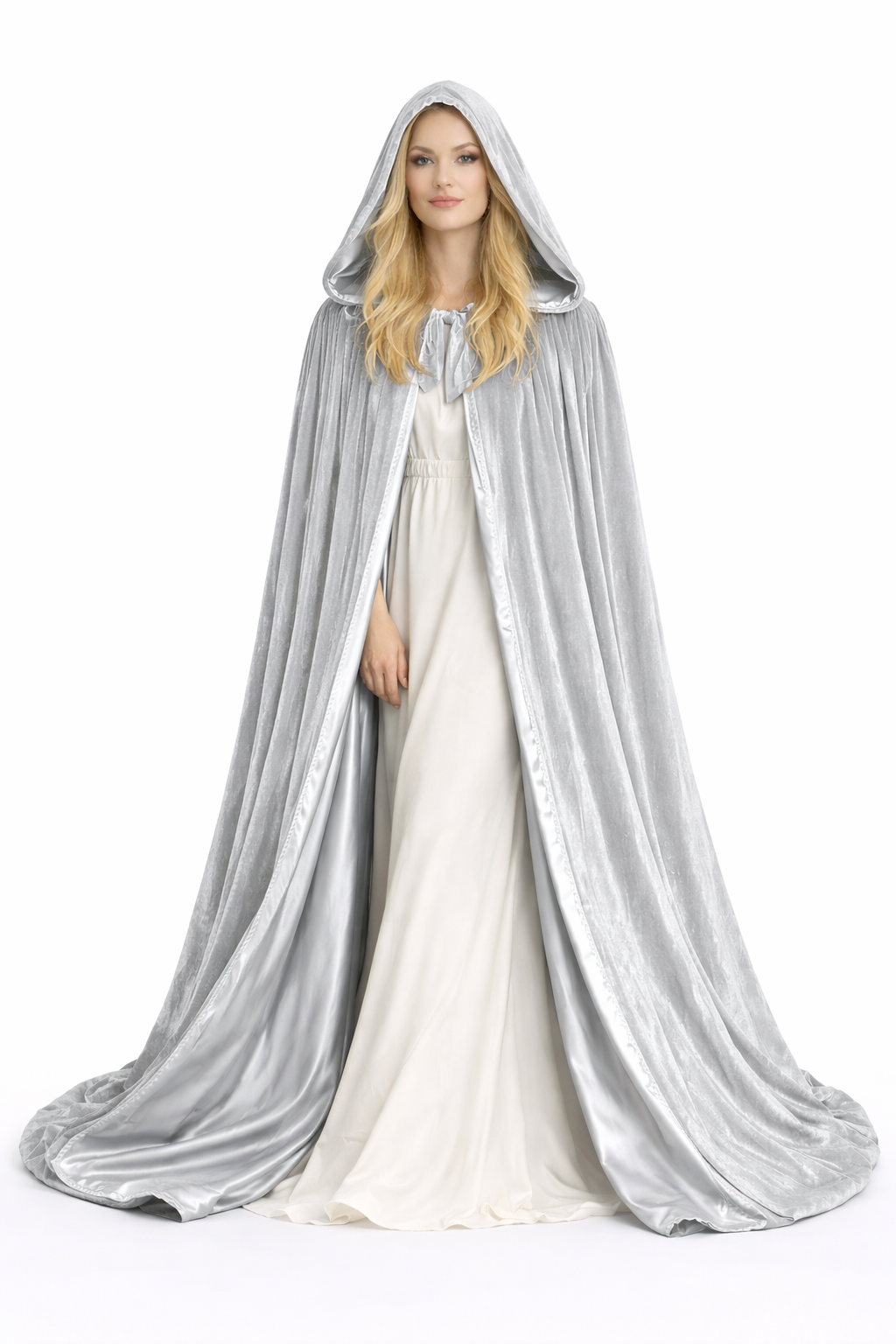 Lined Velvet Cloak - Image 65