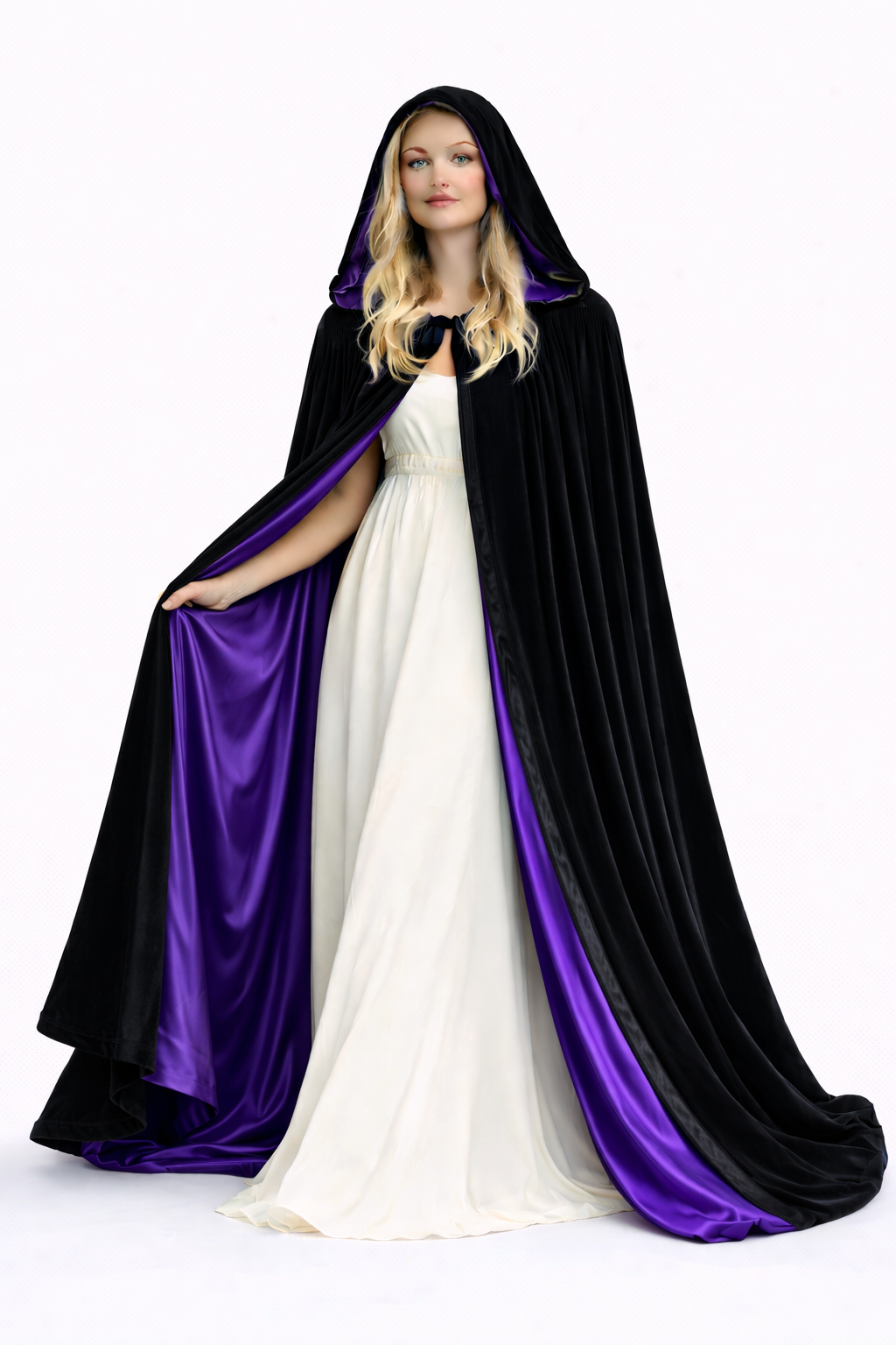 Lined Velvet Cloak - Image 12
