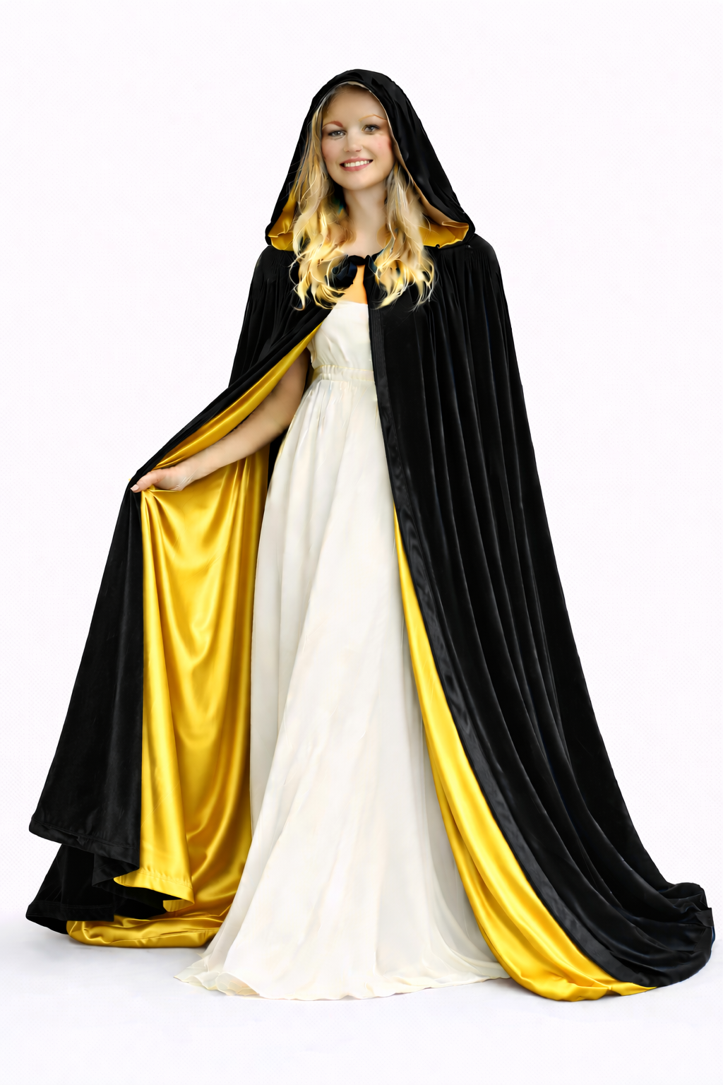 Lined Velvet Cloak - Image 39