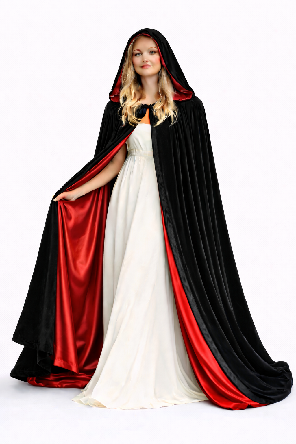 Lined Velvet Cloak - Image 16