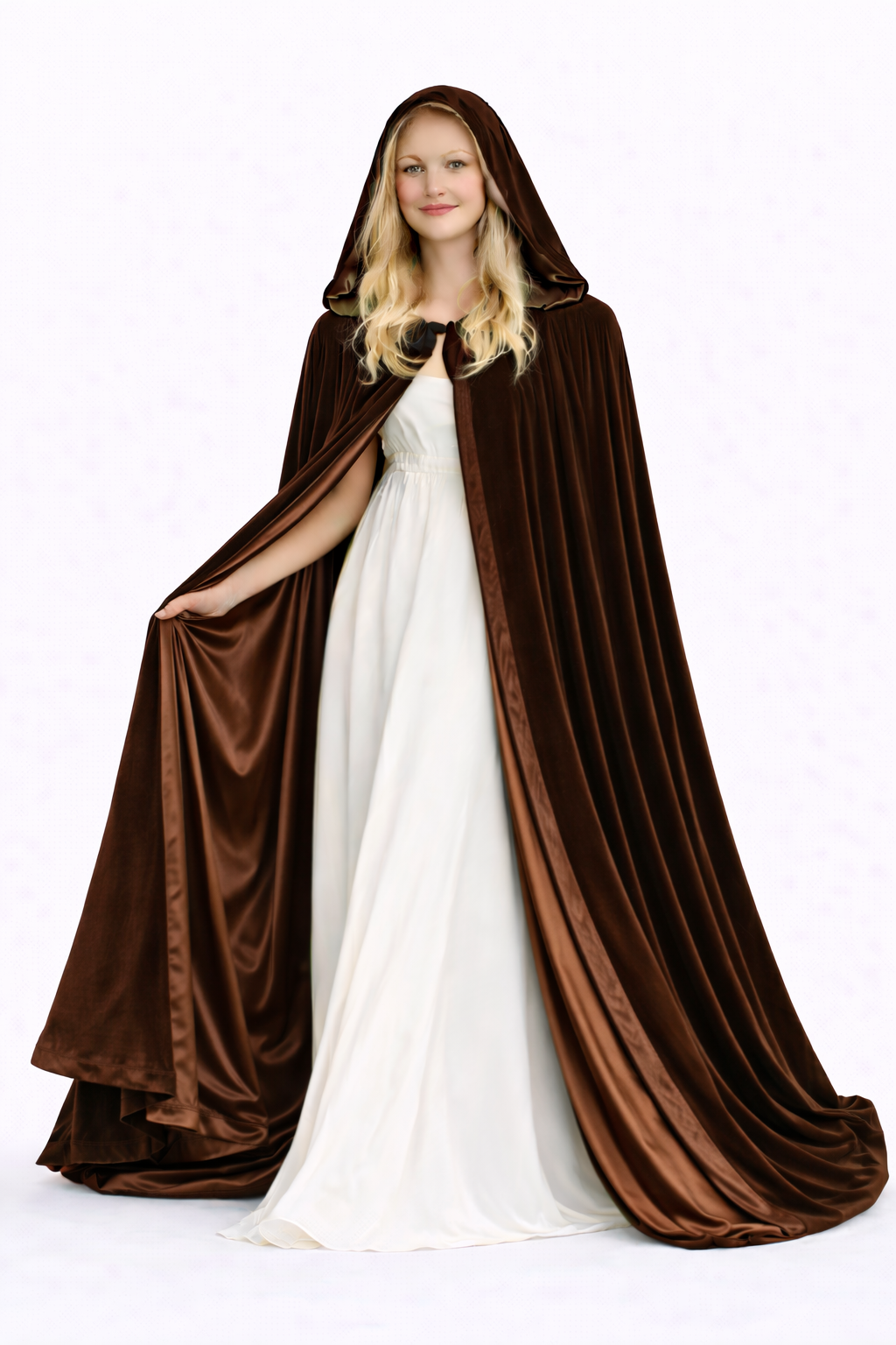 Lined Velvet Cloak - Image 82