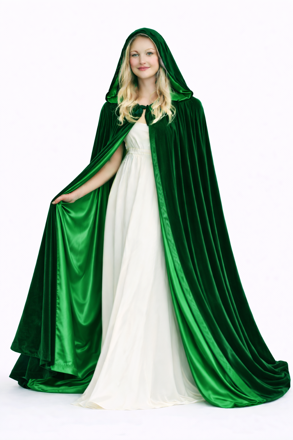 Lined Velvet Cloak - Image 74