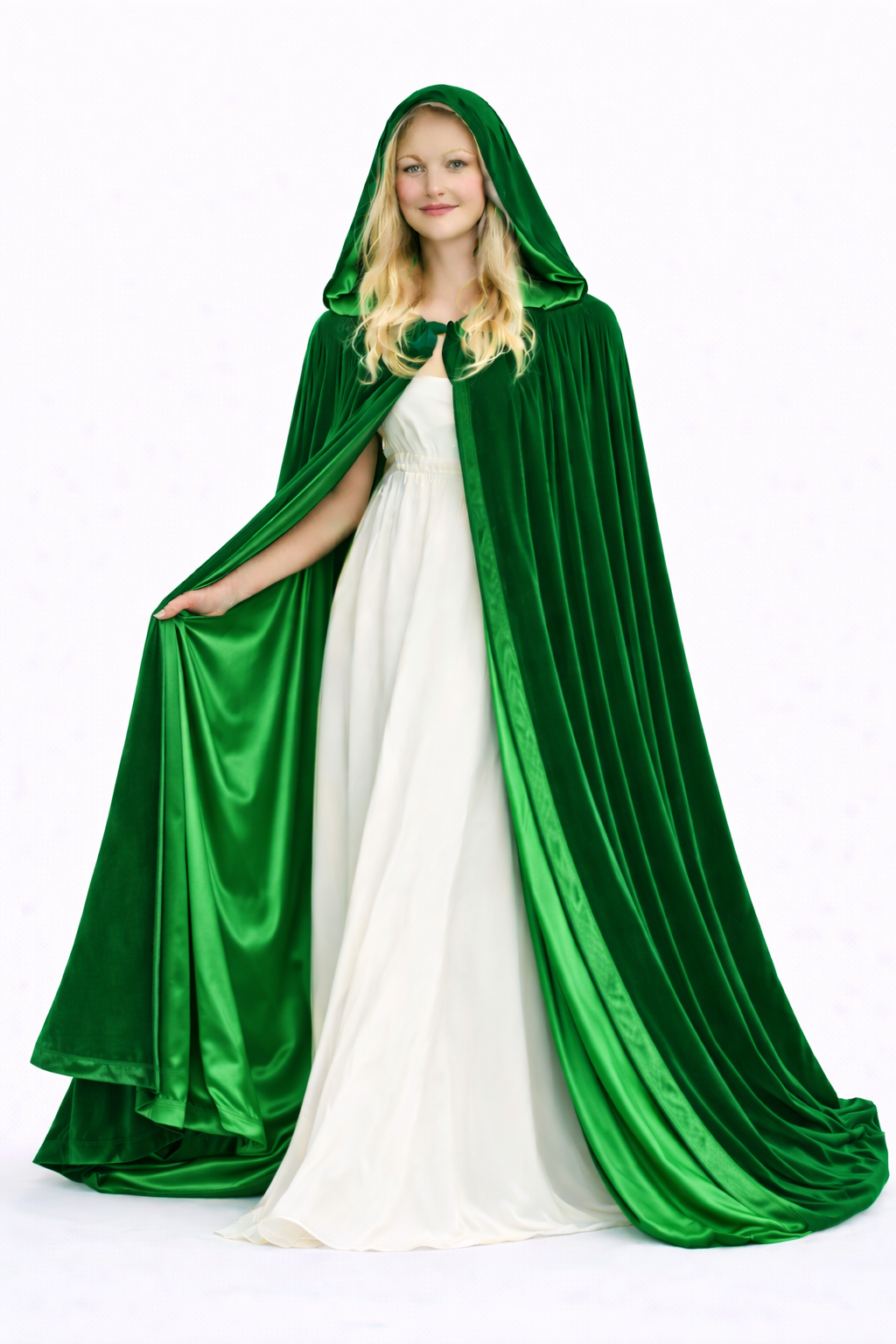 Lined Velvet Cloak - Image 78