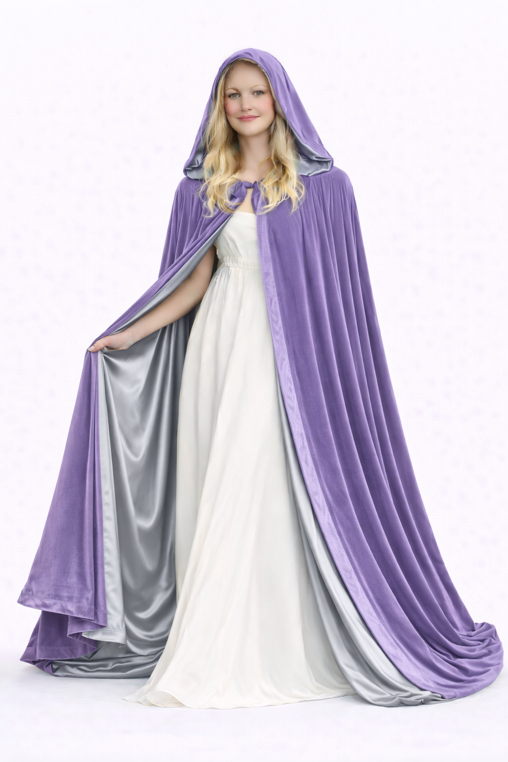 Lined Velvet Cloak - Image 86