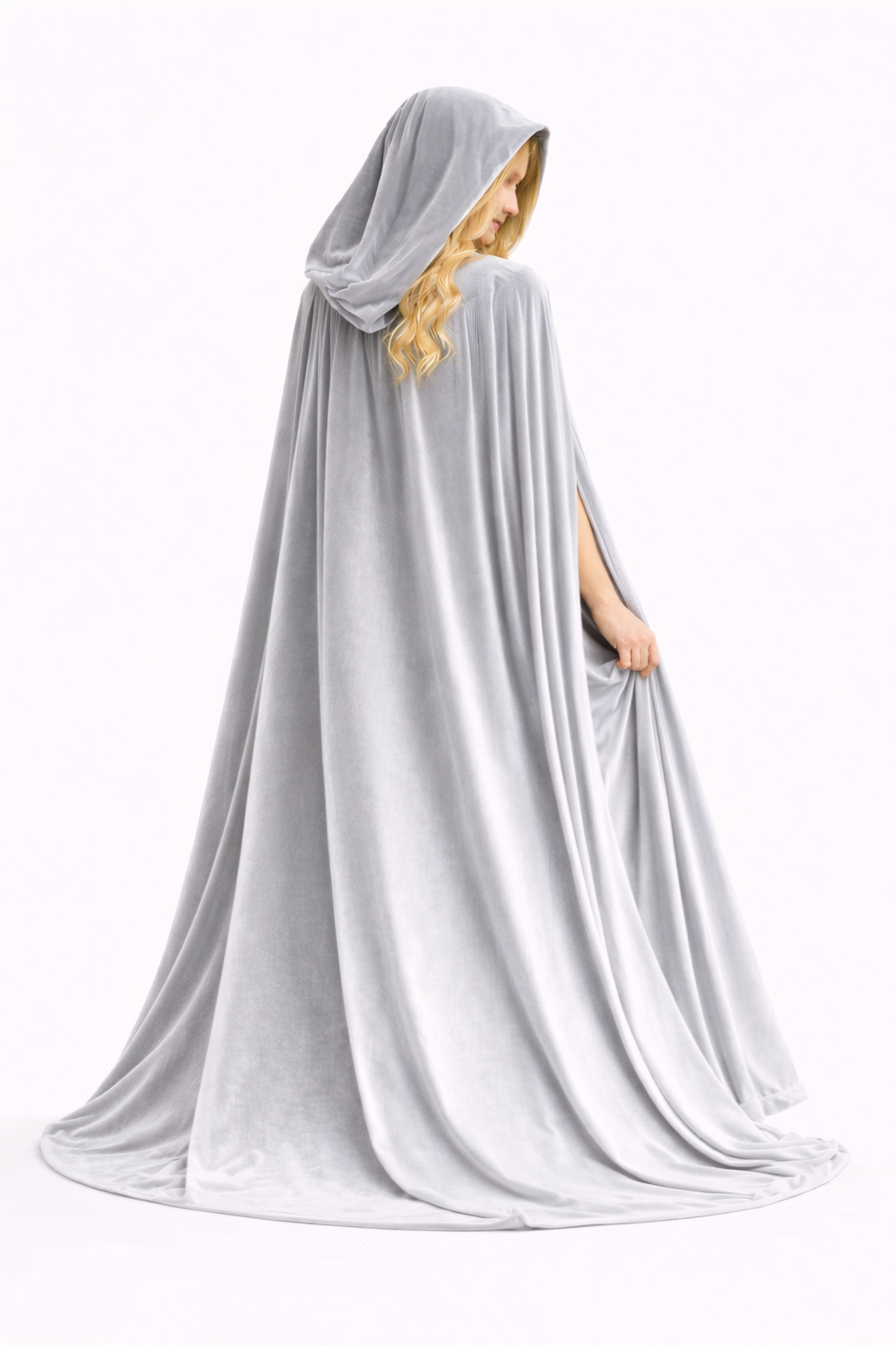 Lined Velvet Cloak - Image 66