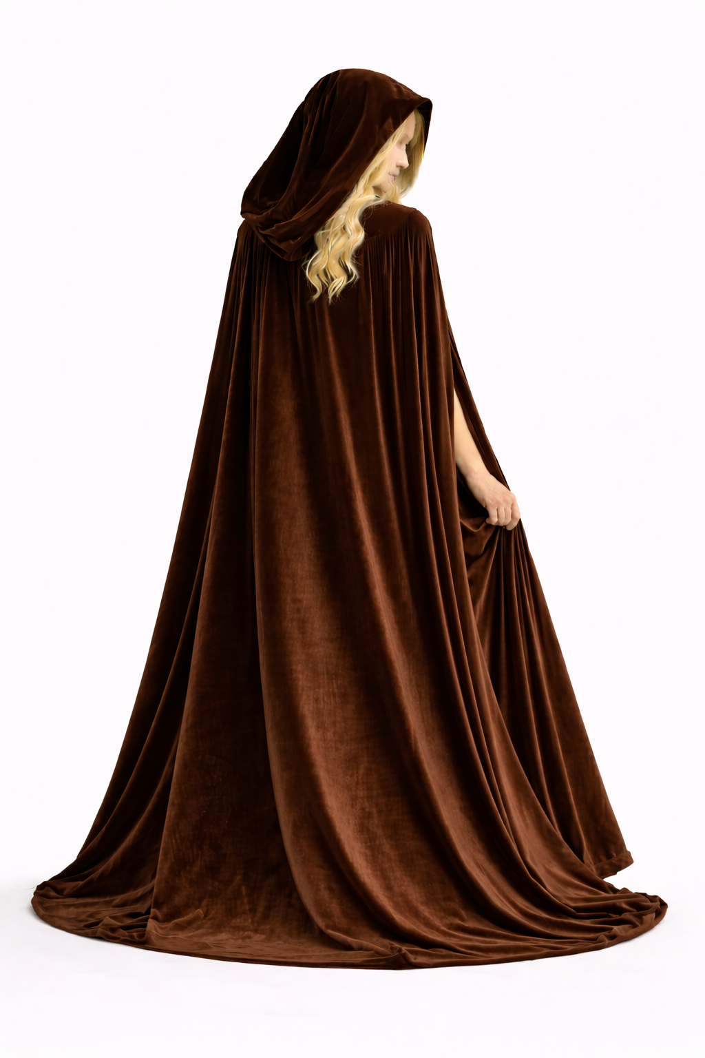 Lined Velvet Cloak - Image 83