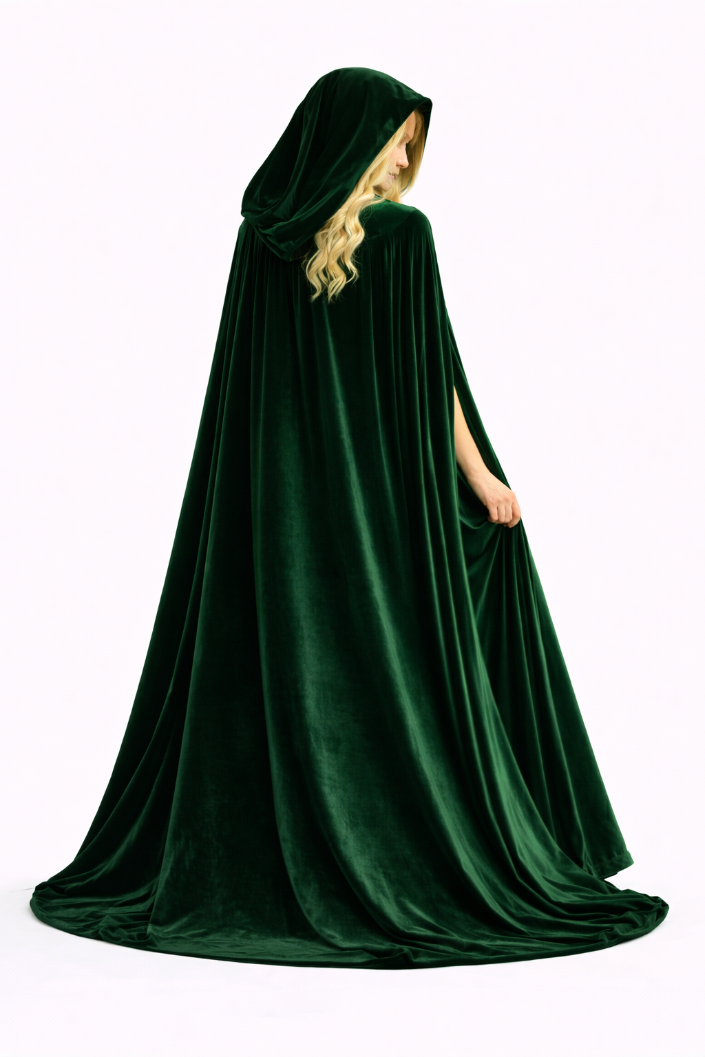 Lined Velvet Cloak - Image 71
