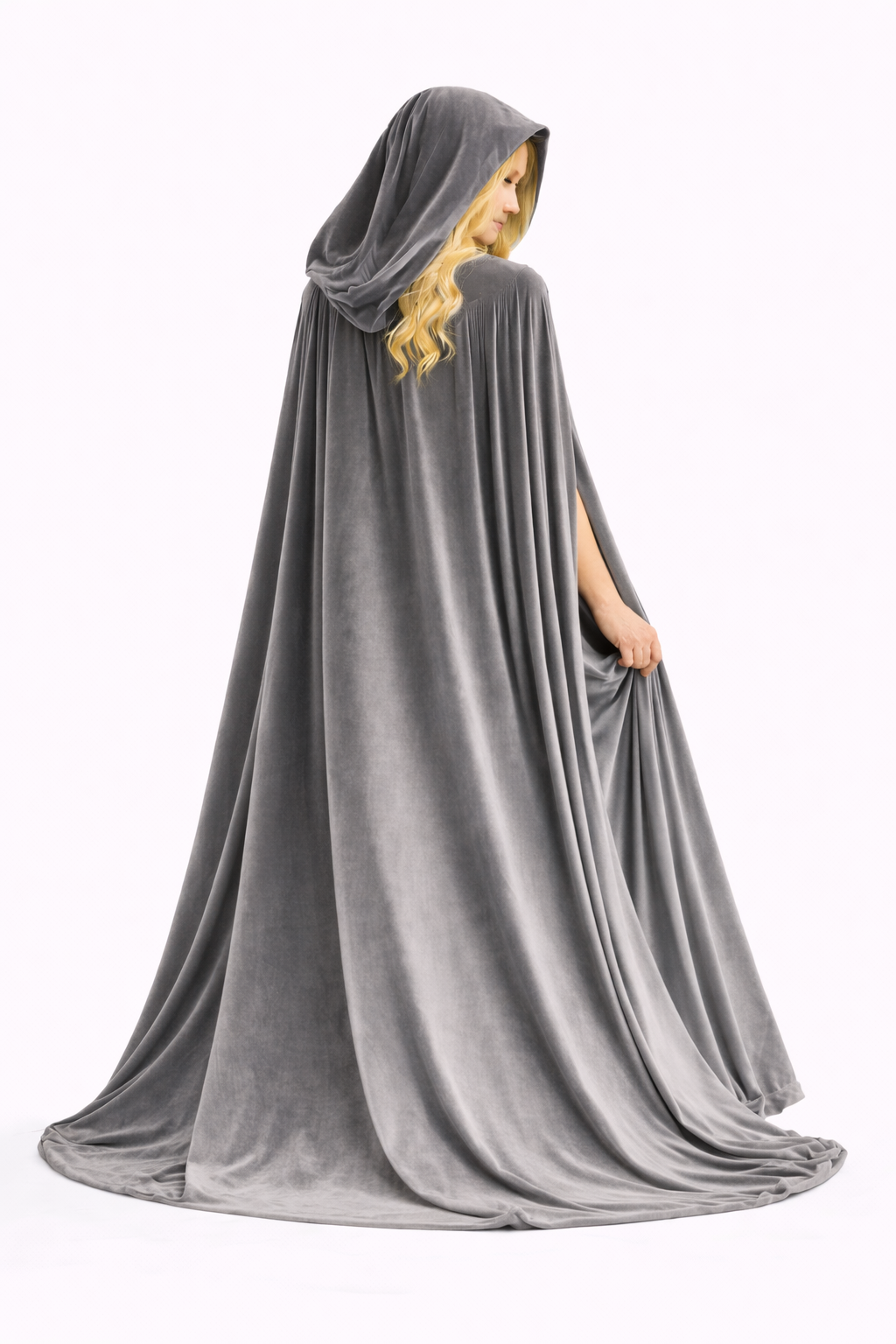 Lined Velvet Cloak - Image 99