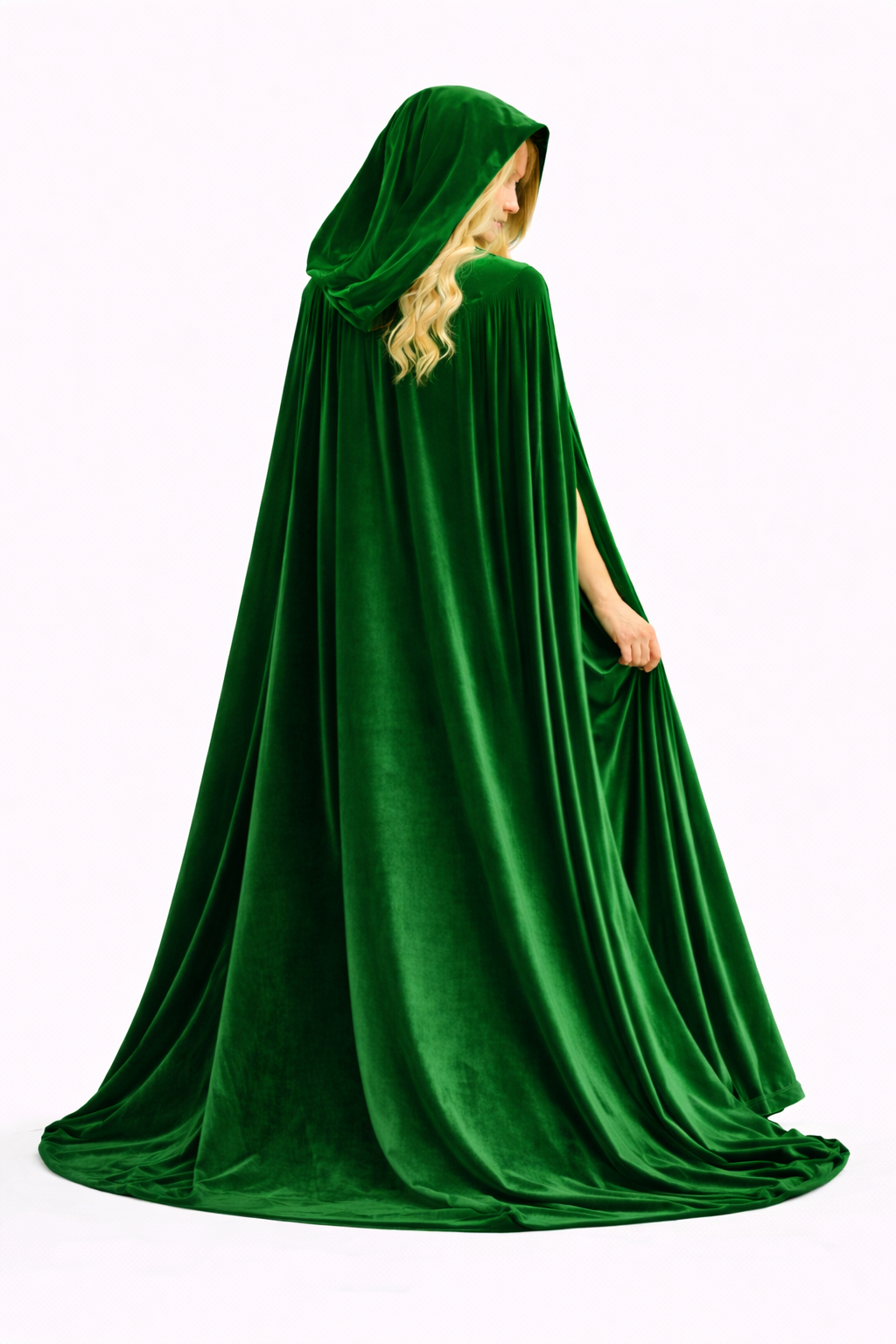 Lined Velvet Cloak - Image 79