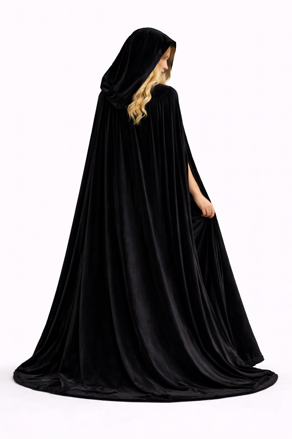 Lined Velvet Cloak - Image 14