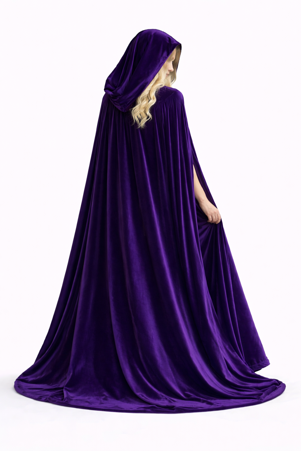 Lined Velvet Cloak - Image 116