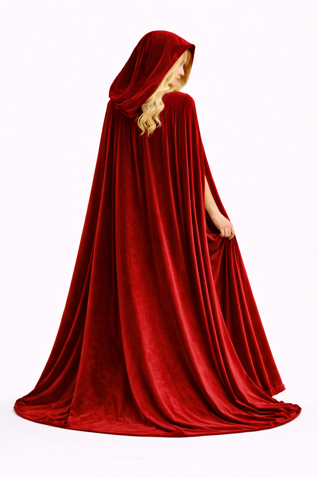 Lined Velvet Cloak - Image 51