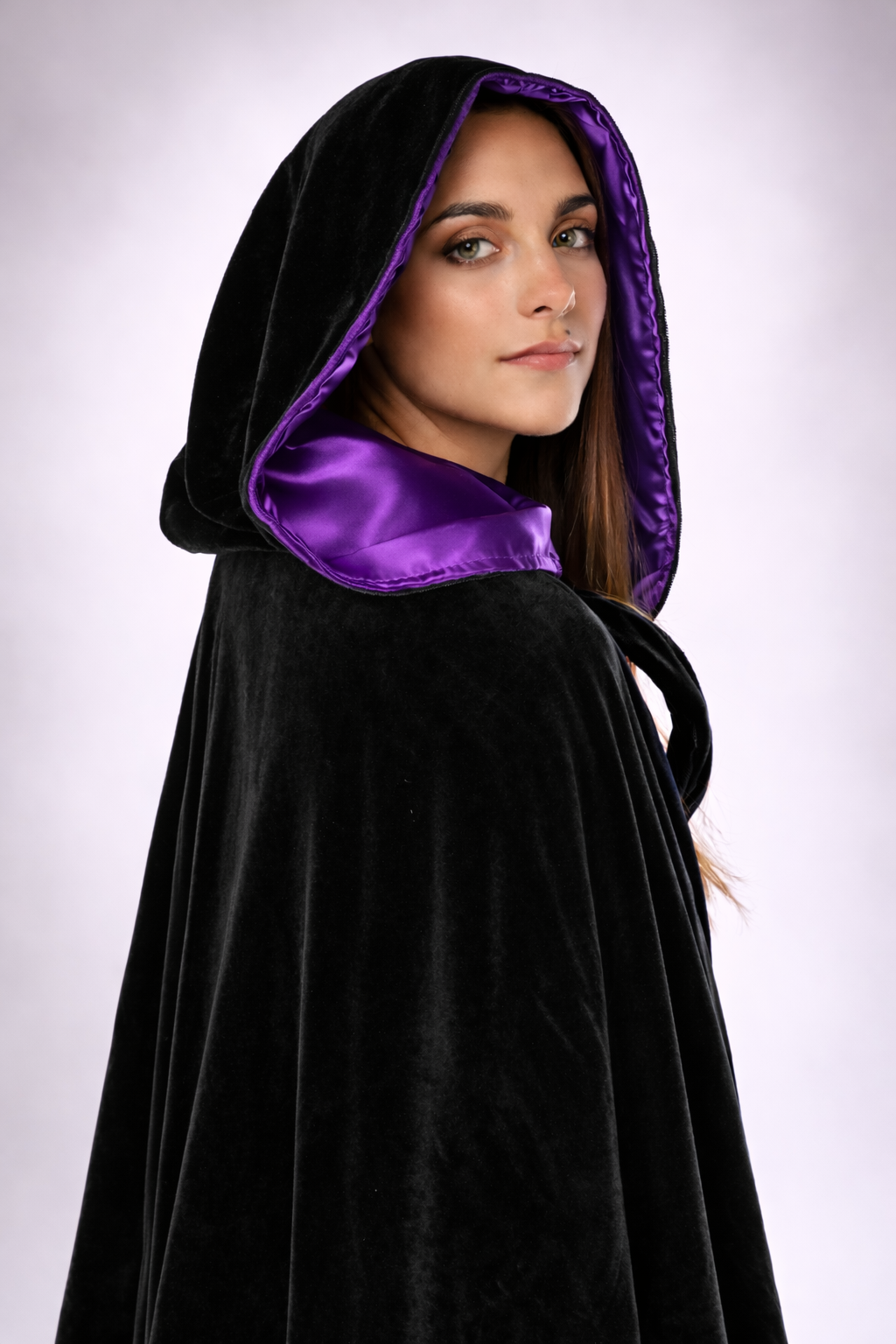Lined Velvet Cloak - Image 13