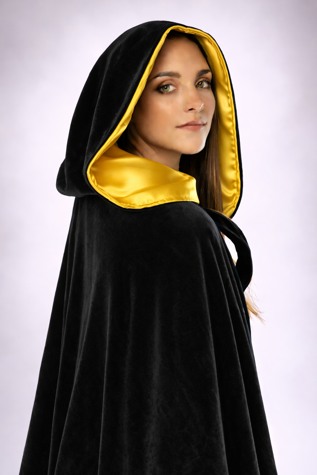Lined Velvet Cloak - Image 40