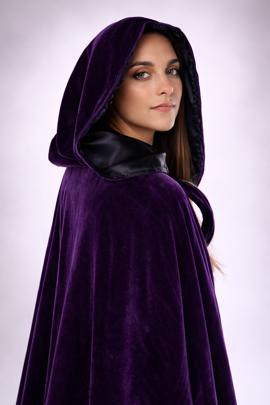 Lined Velvet Cloak - Image 44