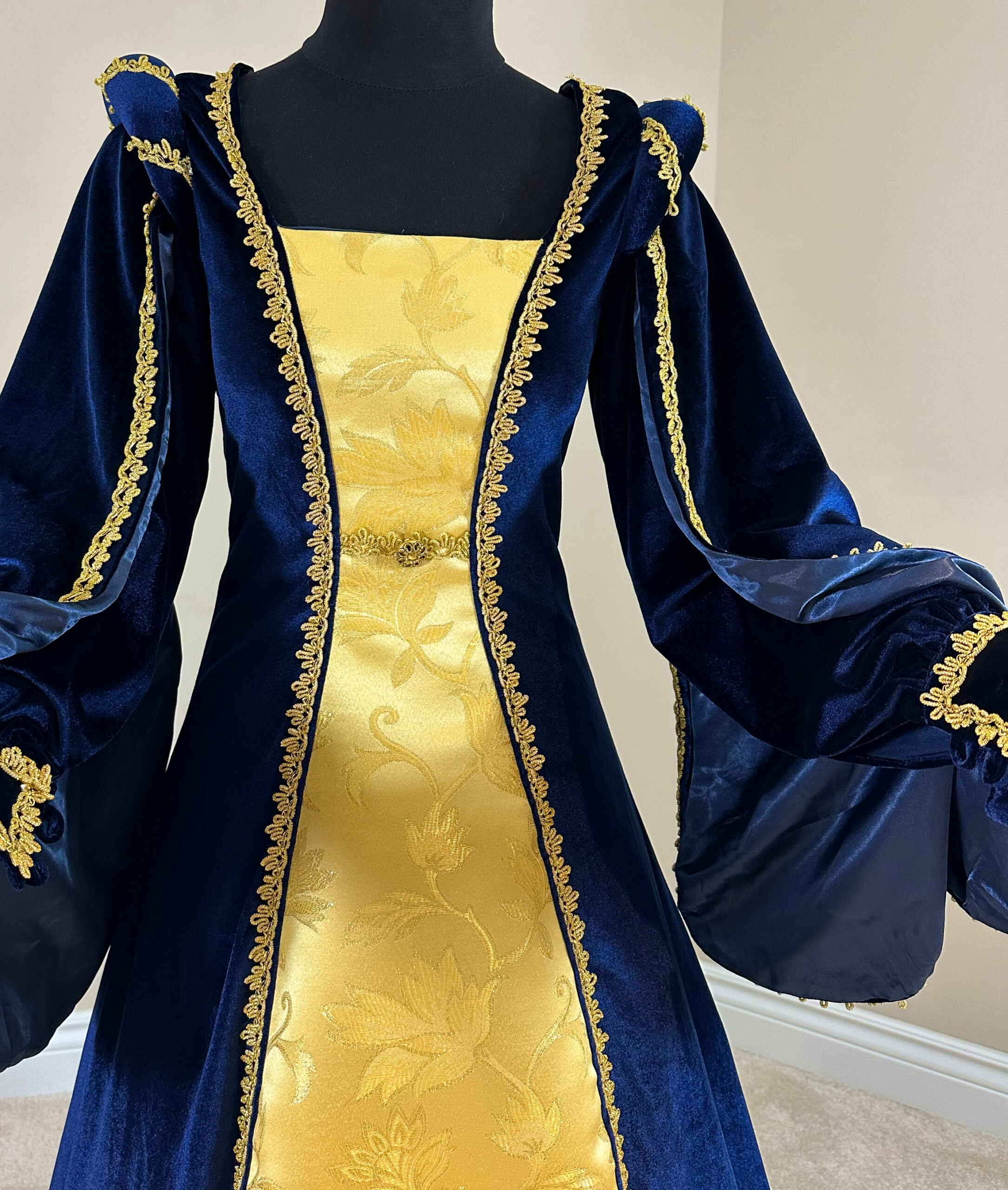 Tudor Velvet Gown