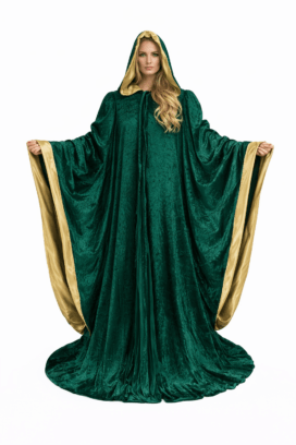 Lined Velvet Robe