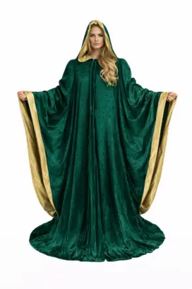 Lined Velvet Robe