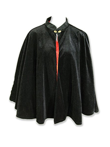 Half Cloak, Lined Velvet