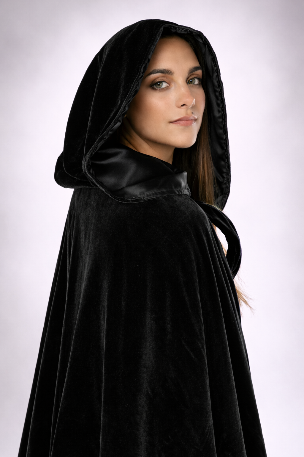 Lined Velvet Cloak - Image 10