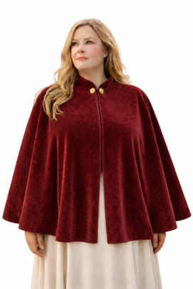 Half Cloak “Capelet”, fully lined